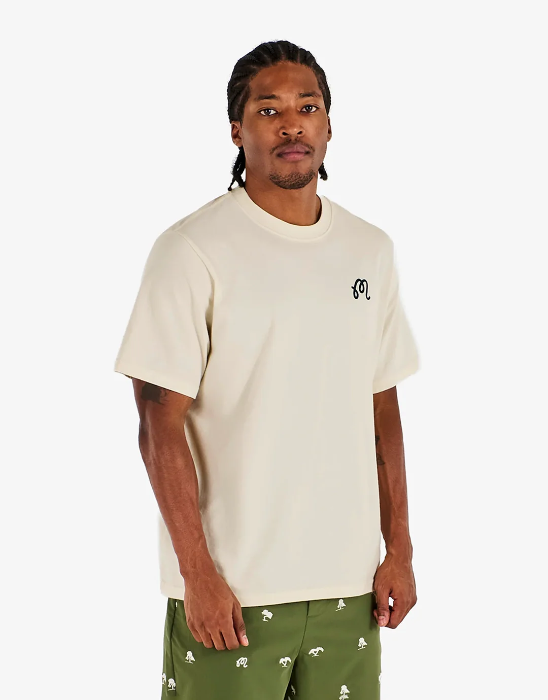 Torrey Pines Bermuda Eagle T-Shirt - Egret