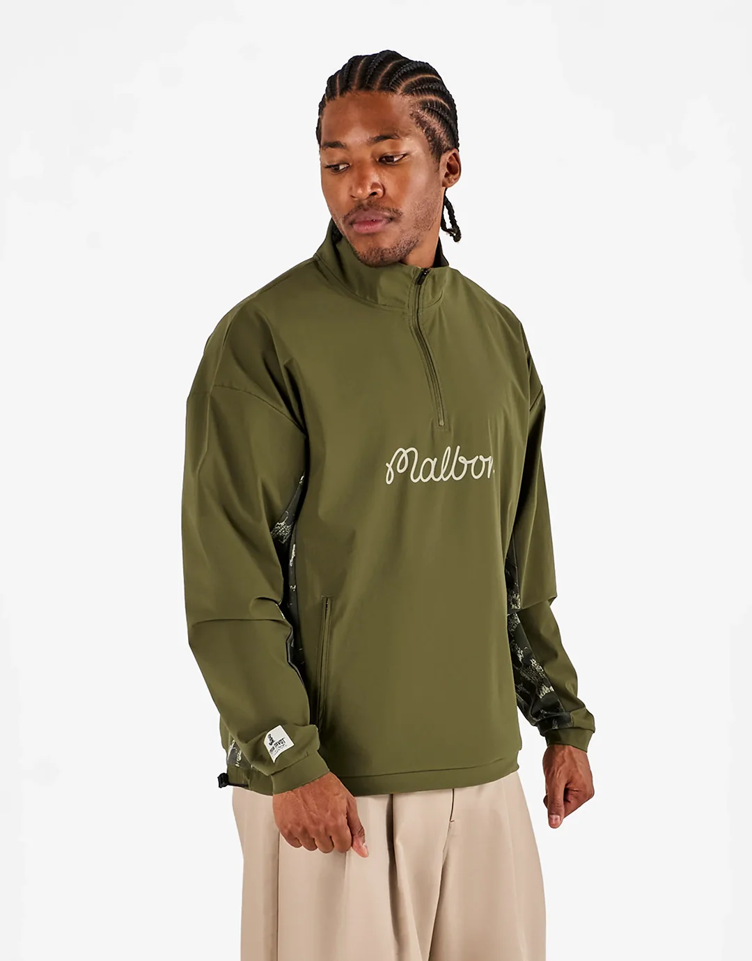 Tour Divot Performance Shell Jacket - Bark Camo