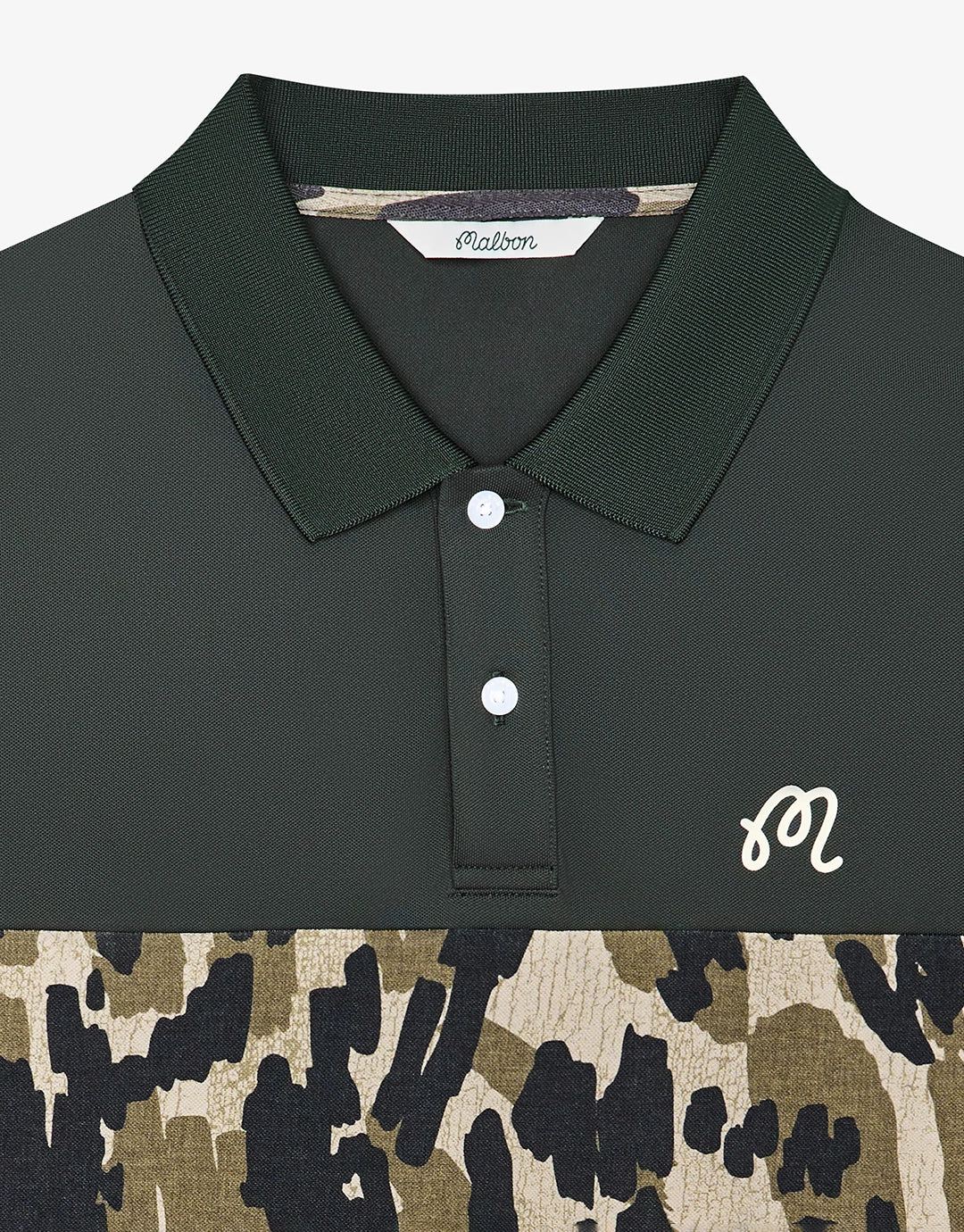 Tour Divot Polo Shirt - Bark Camo - Image 4