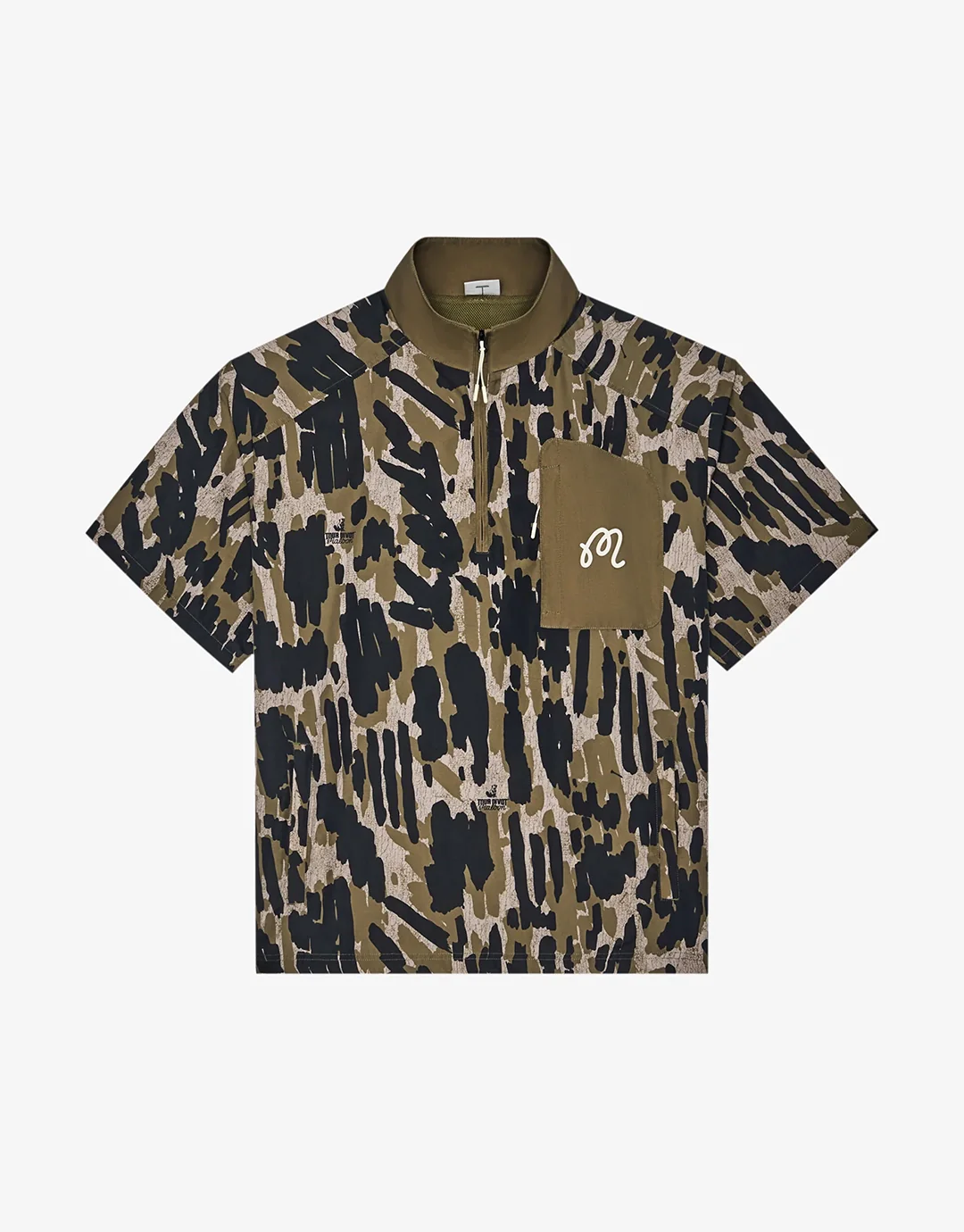 Tour Divot Windshirt - Bark Camo - Image 5