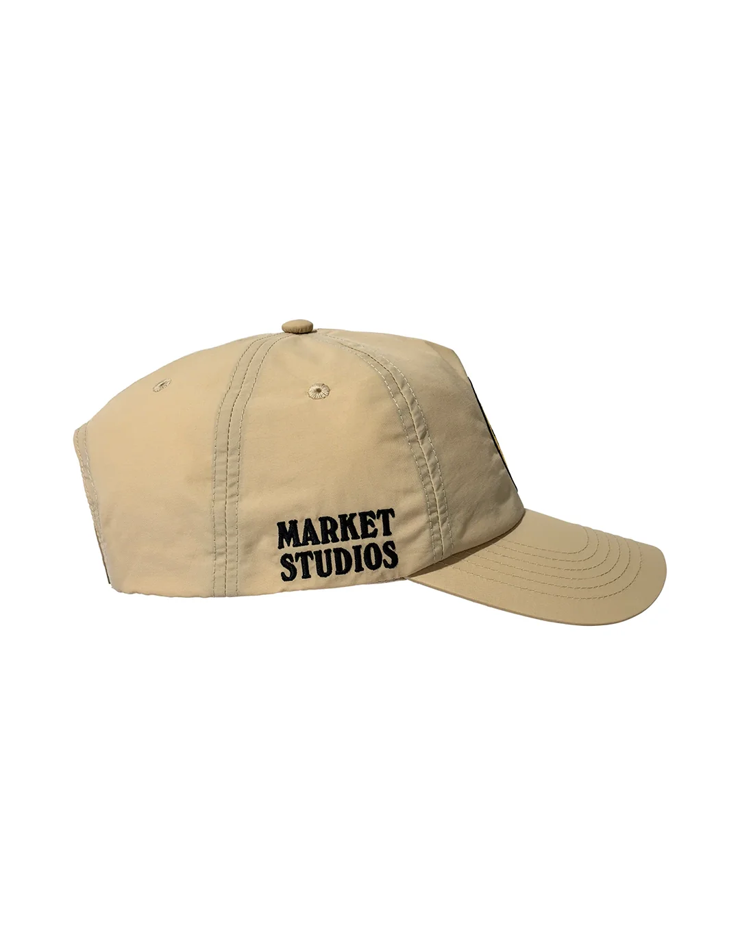 Smiley Classic 5 Panel Cap - Natural - Image 3