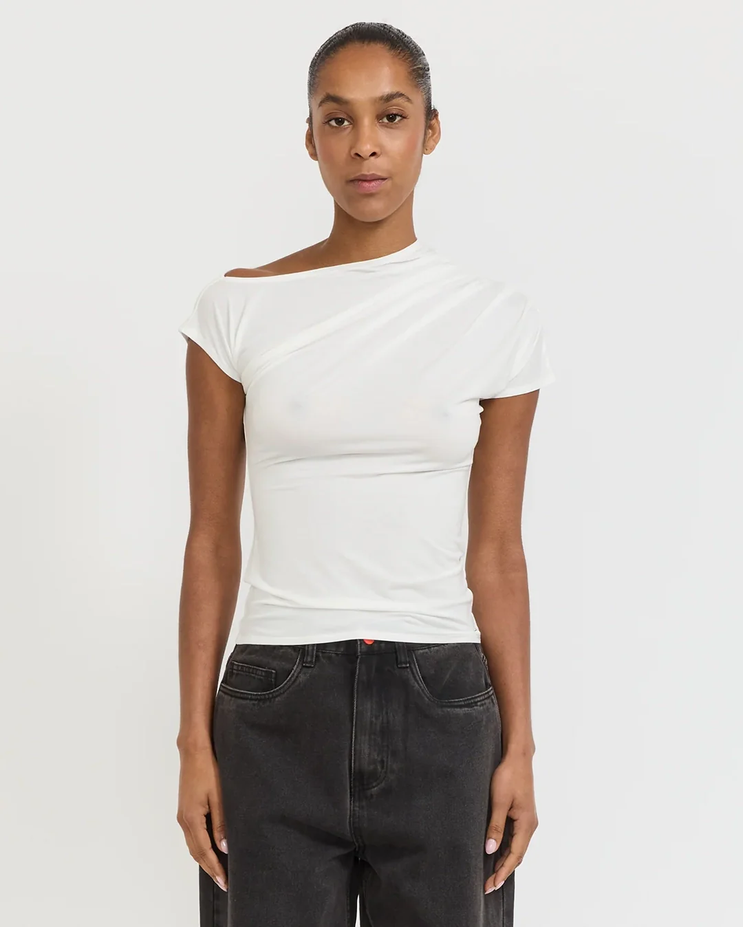 Bebe Top - White - Image 4