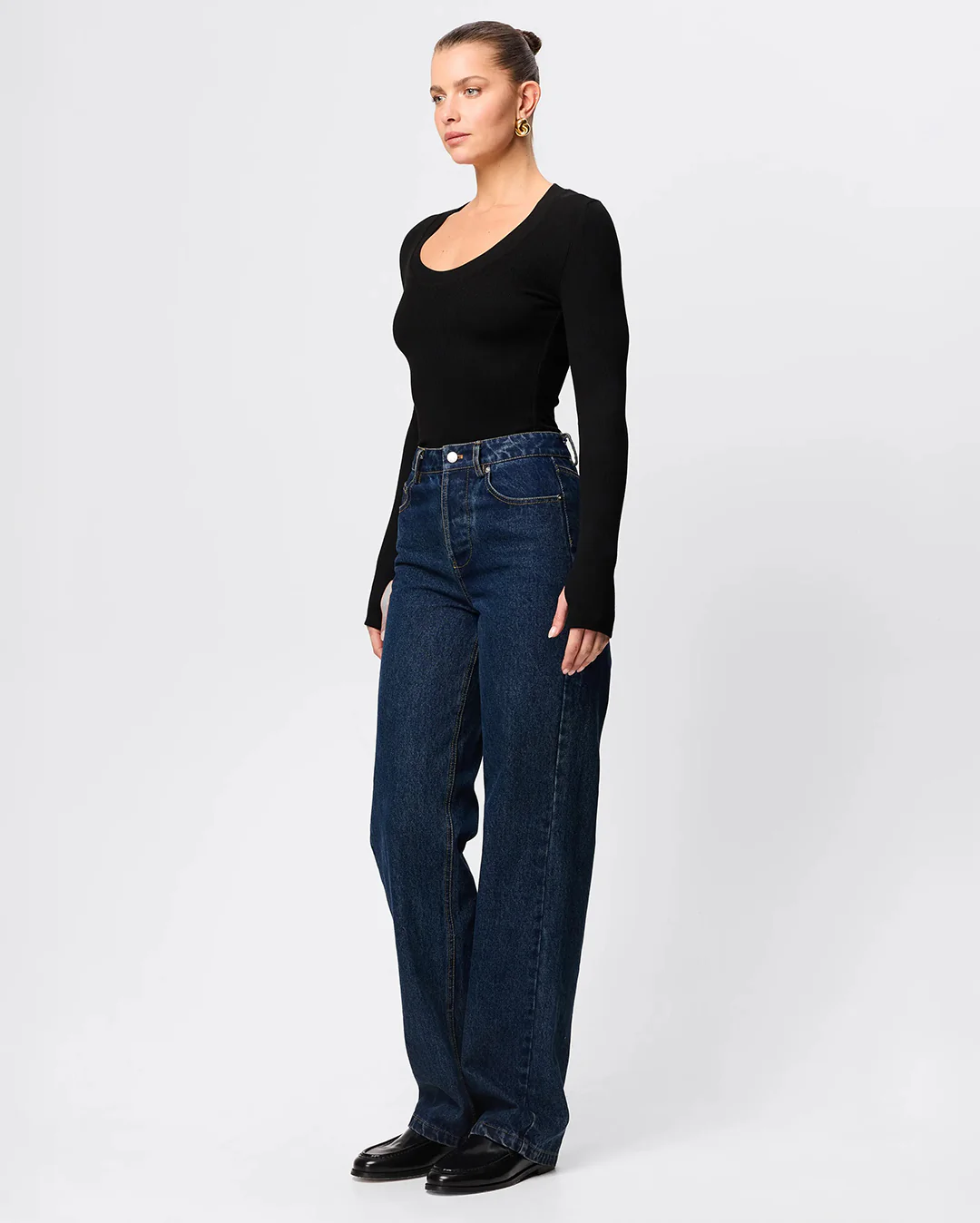 Lincoln Top - Black - Image 4