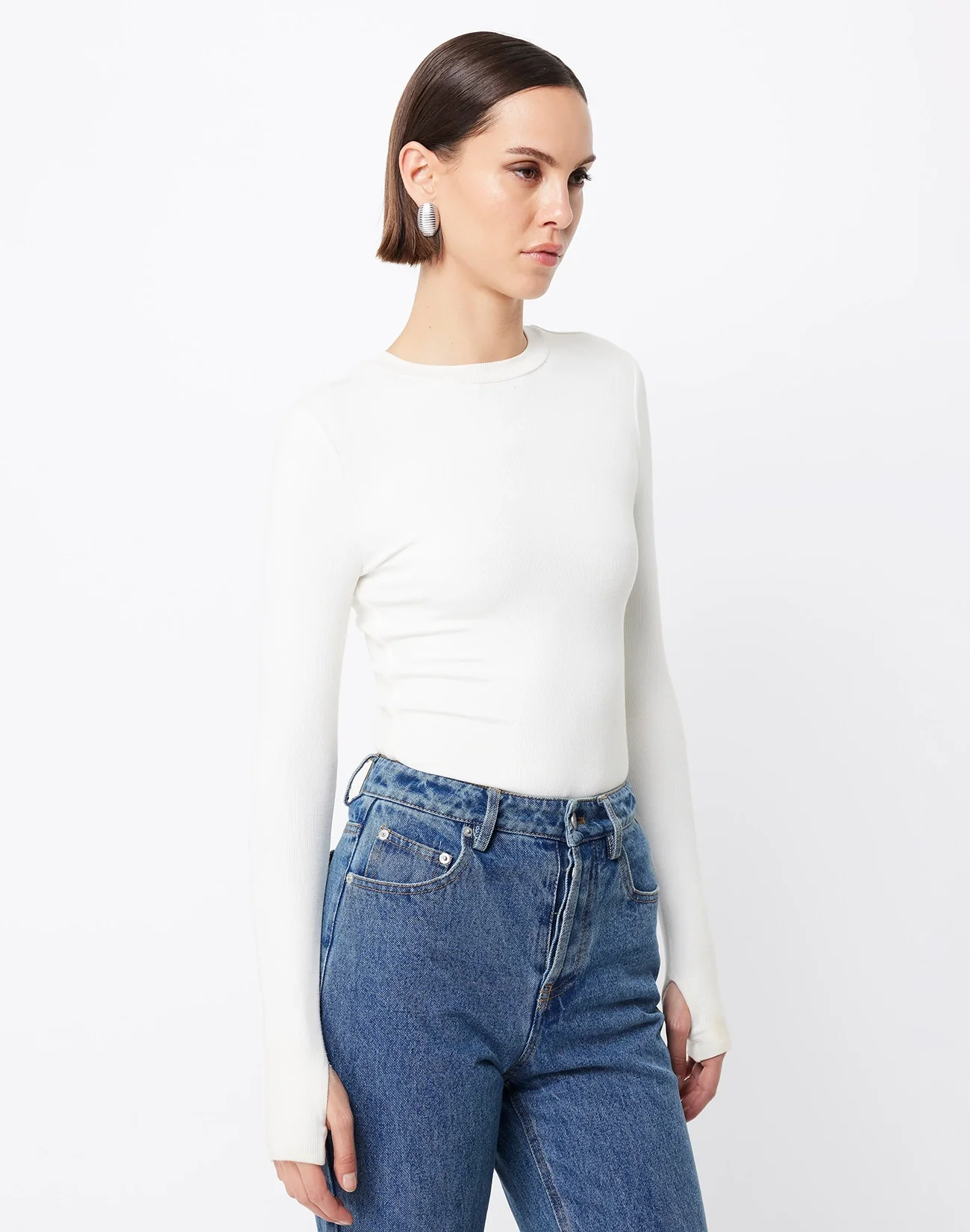 White Brooklyn Top - White - Image 4