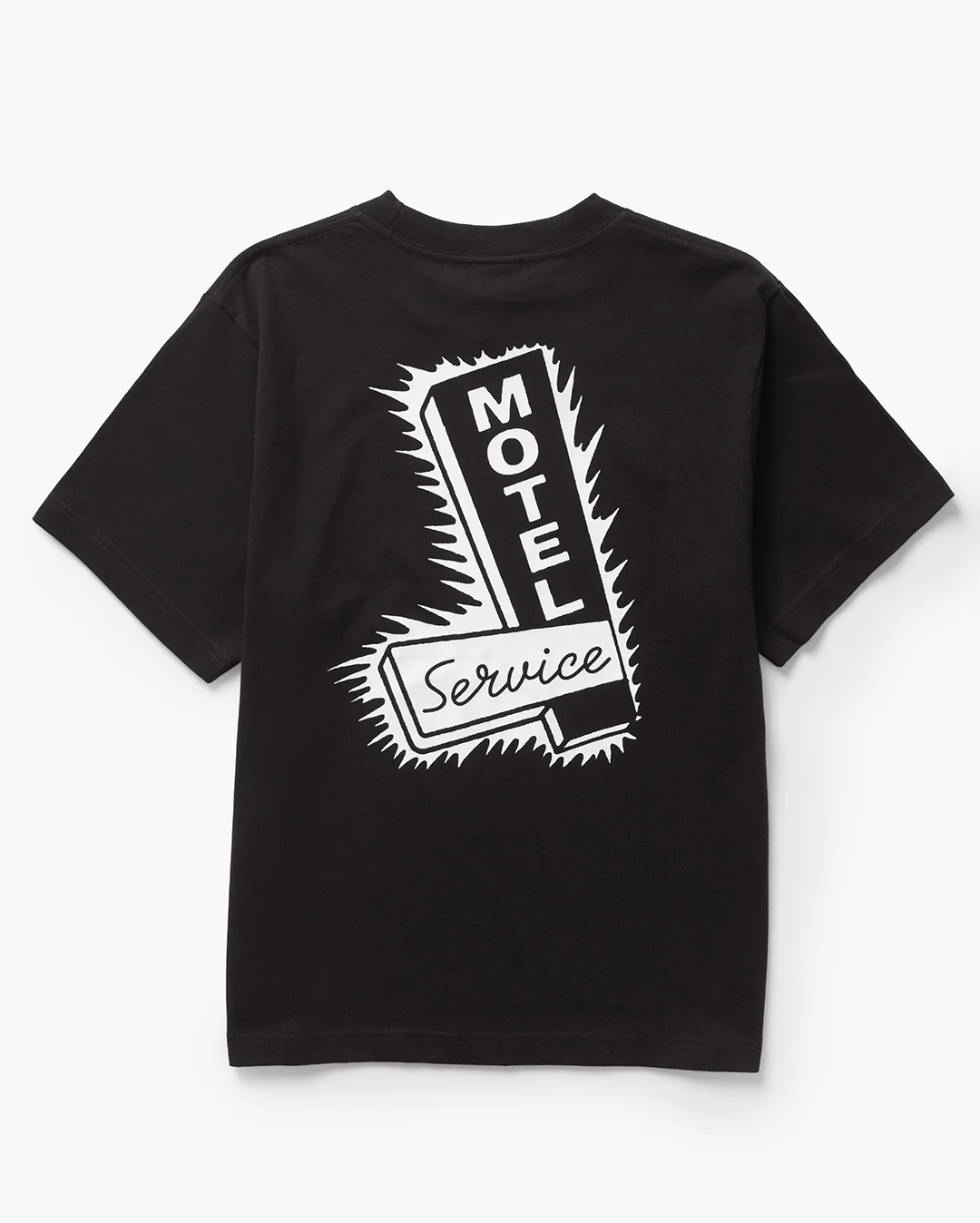Motel Tee - Black - Image 7