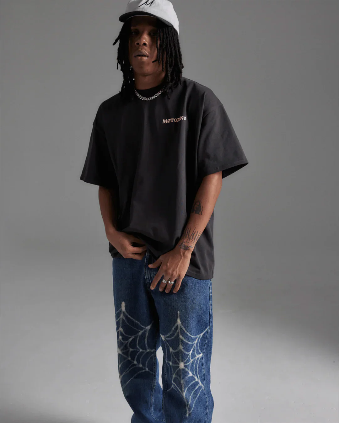 Social T-Shirt - Faded Black - Image 3