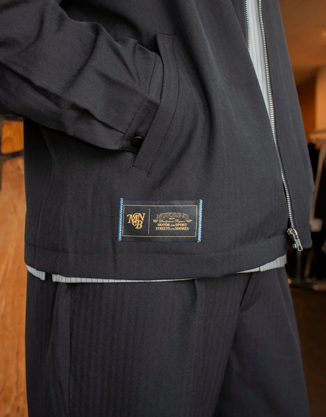 Tailored Jacket - Black - Image 4
