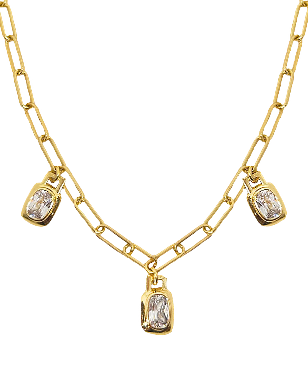 Angelia Necklace - Gold - Image 4