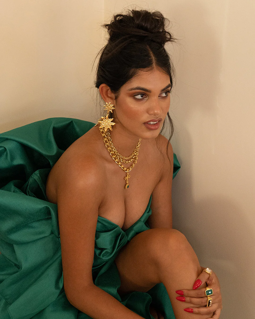 Mirabella Earings - Gold - Image 4