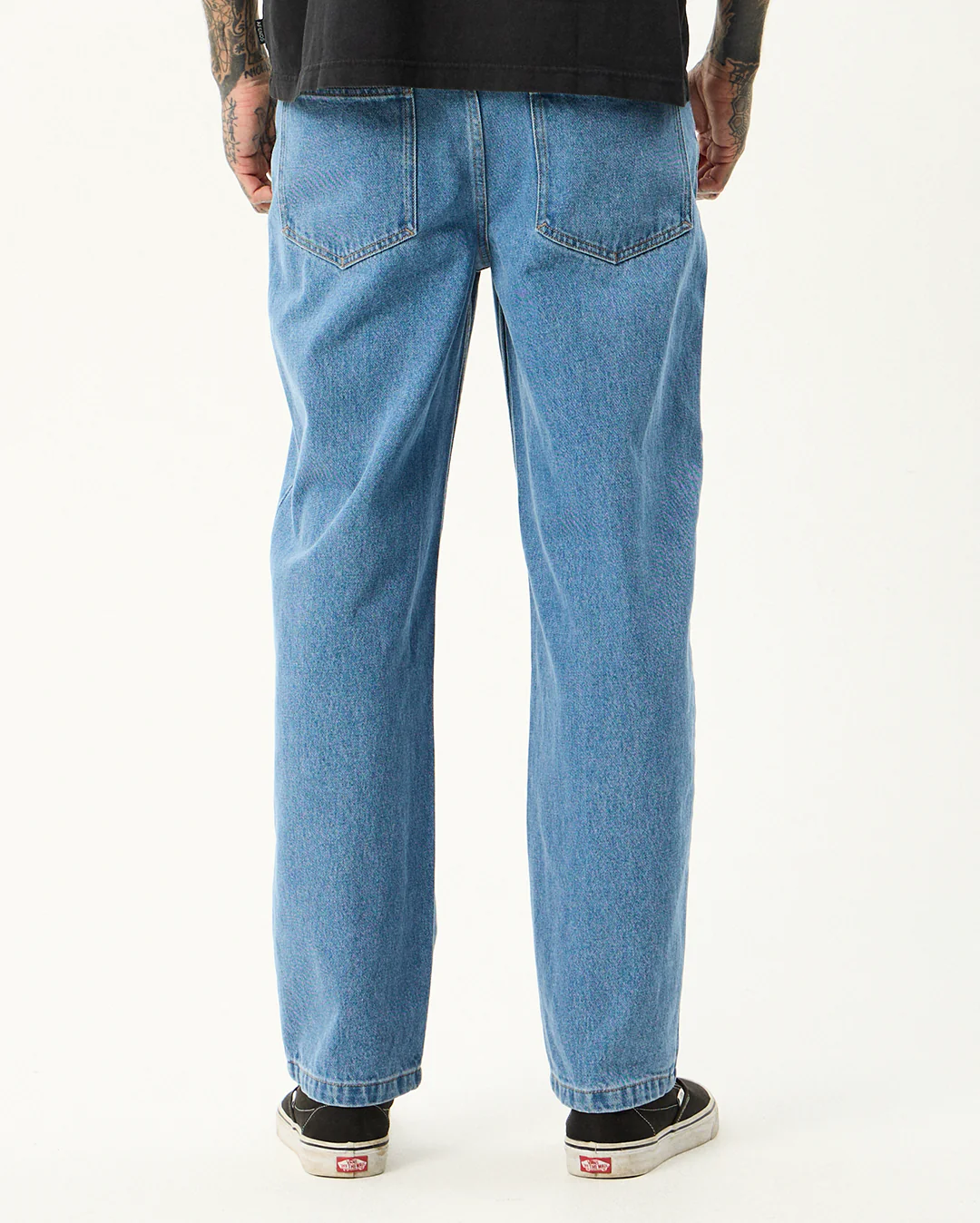 Ninety Twos - Denim Relaxed Jean - Worn Blue - Image 5