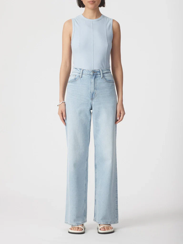Milla Wide Jeans Long - Faded