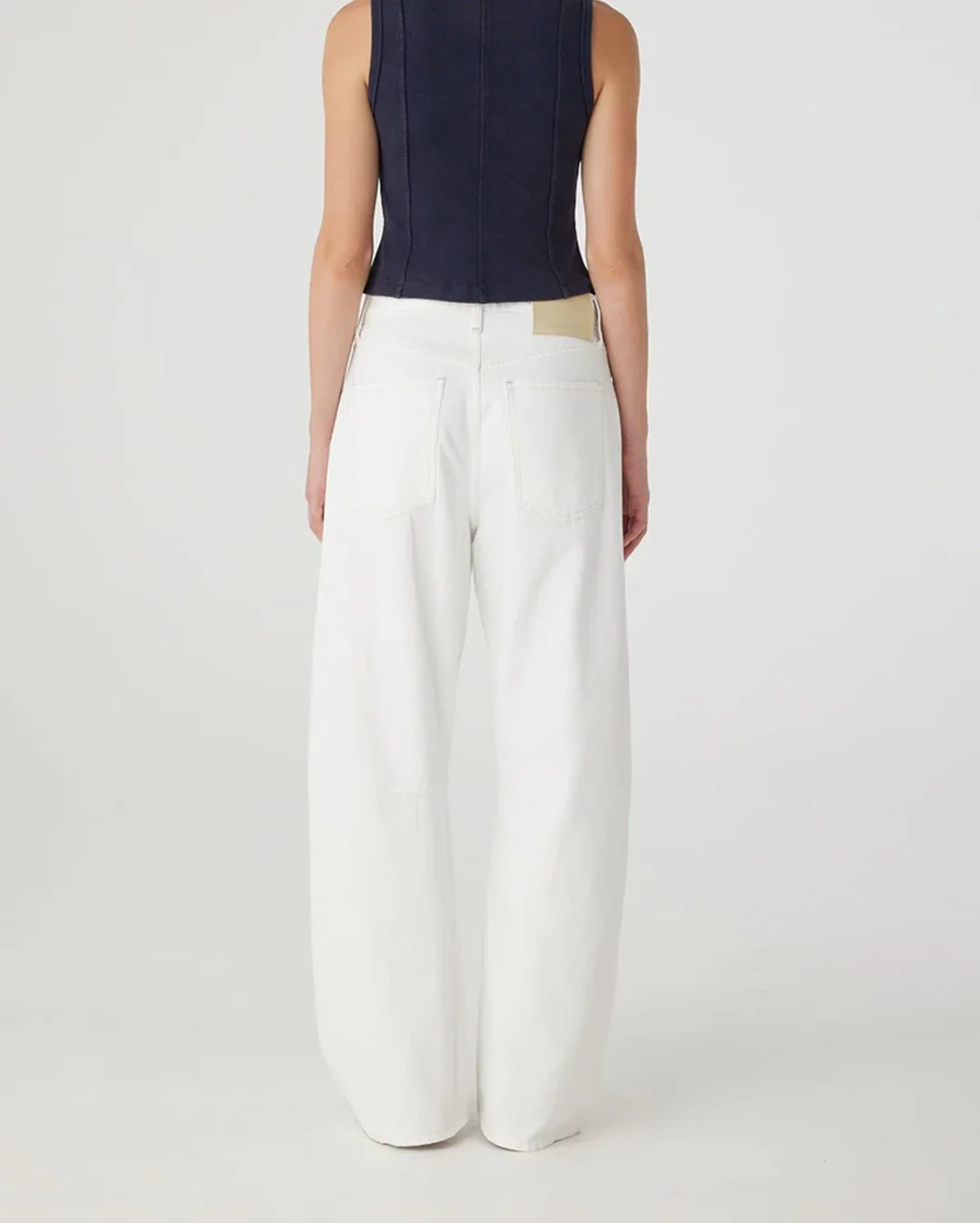 Vera Barrell Jeans - White - Image 4