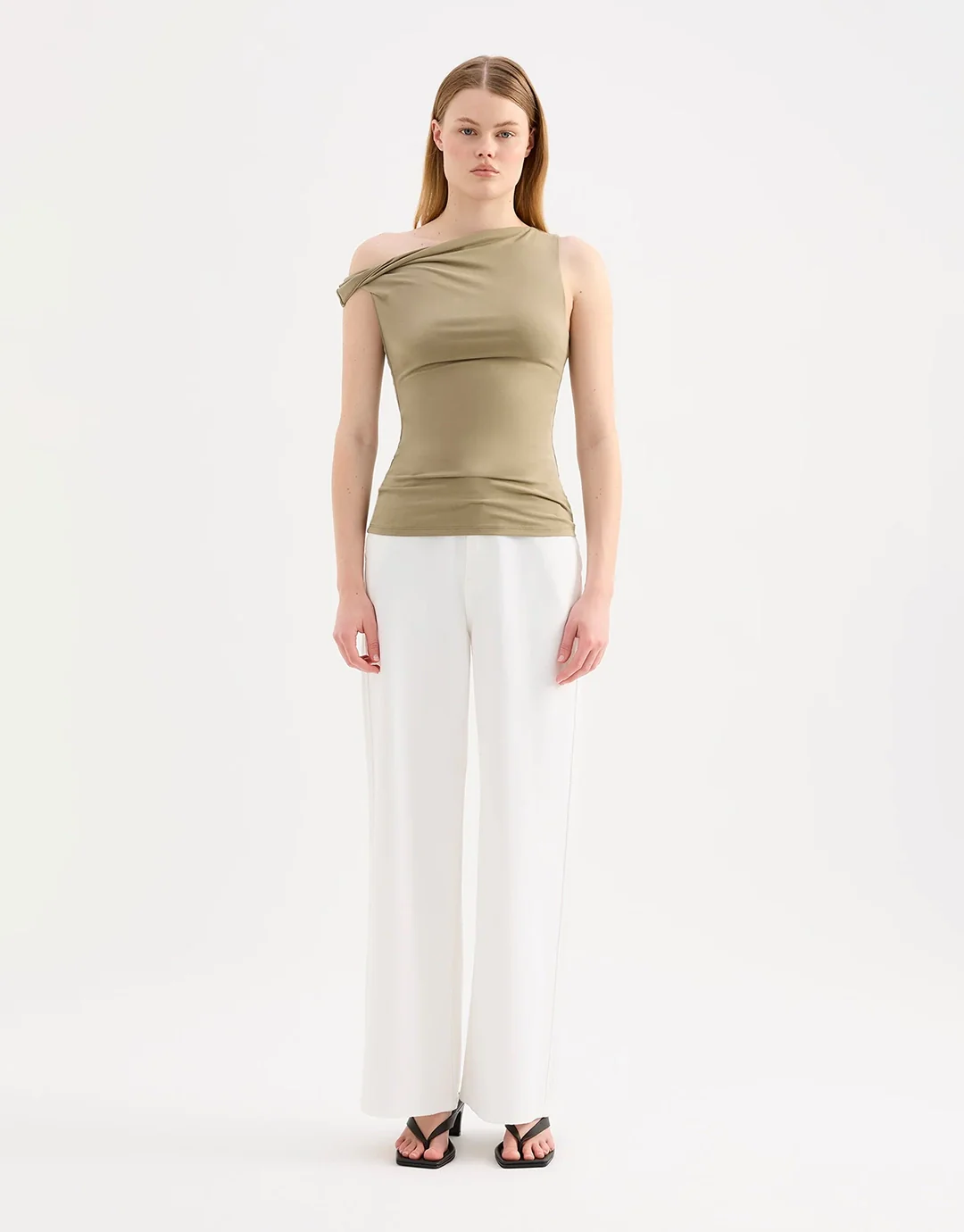 Chelsea Top - Deep Sage