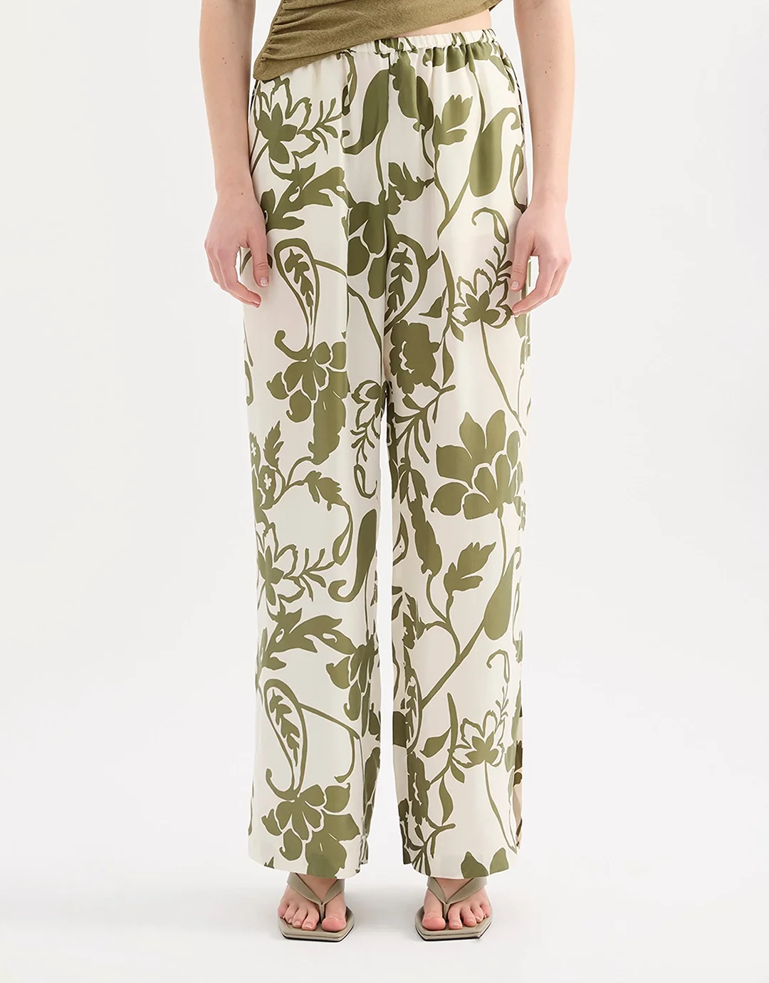 Dahlia Cupro Pants - Dahlia