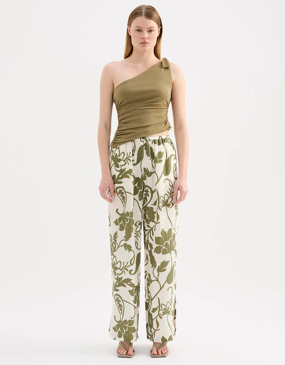 Dahlia Cupro Pants - Dahlia - Image 2
