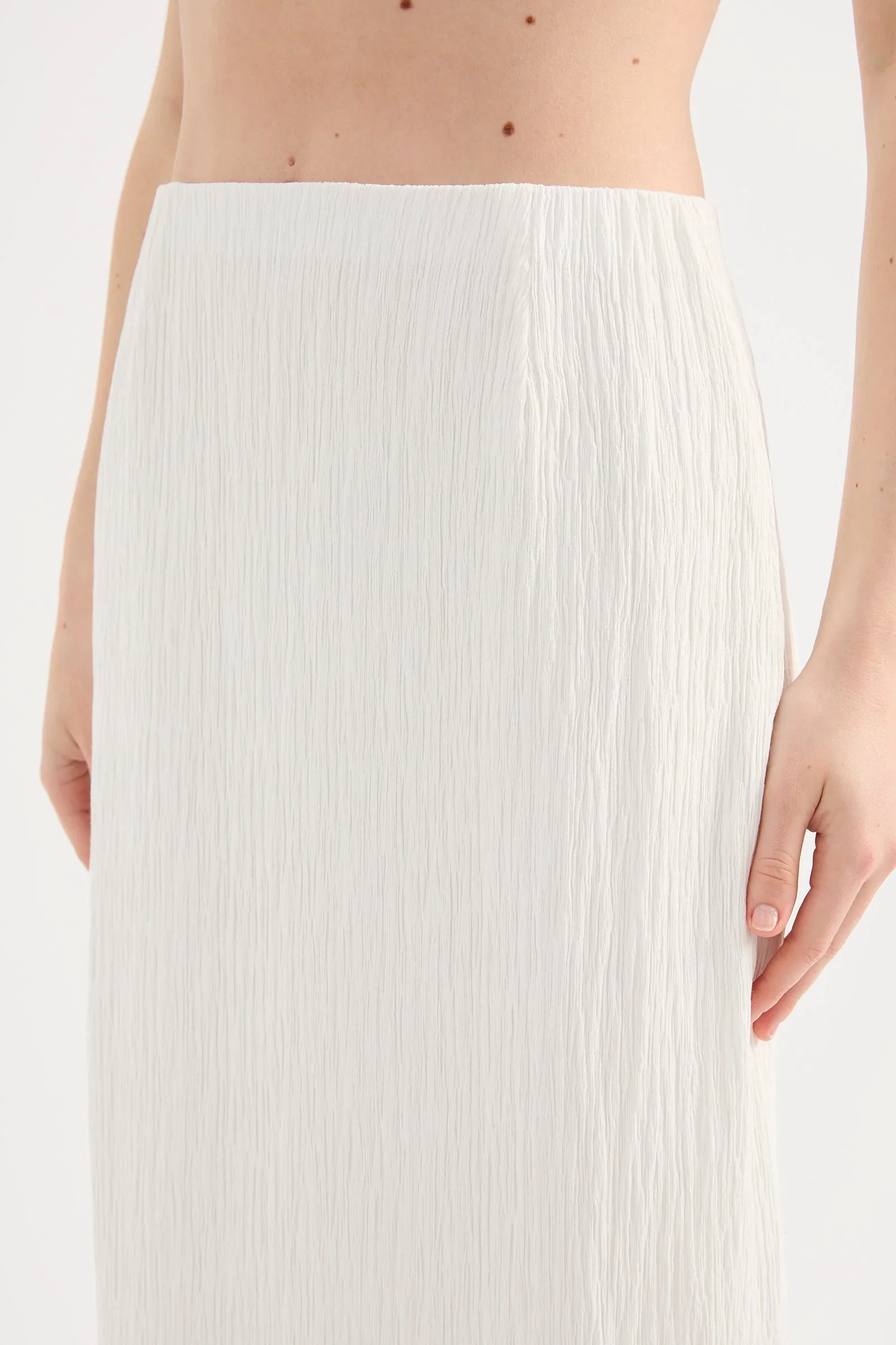 Danika Maxi Skirt - Salt - Image 5