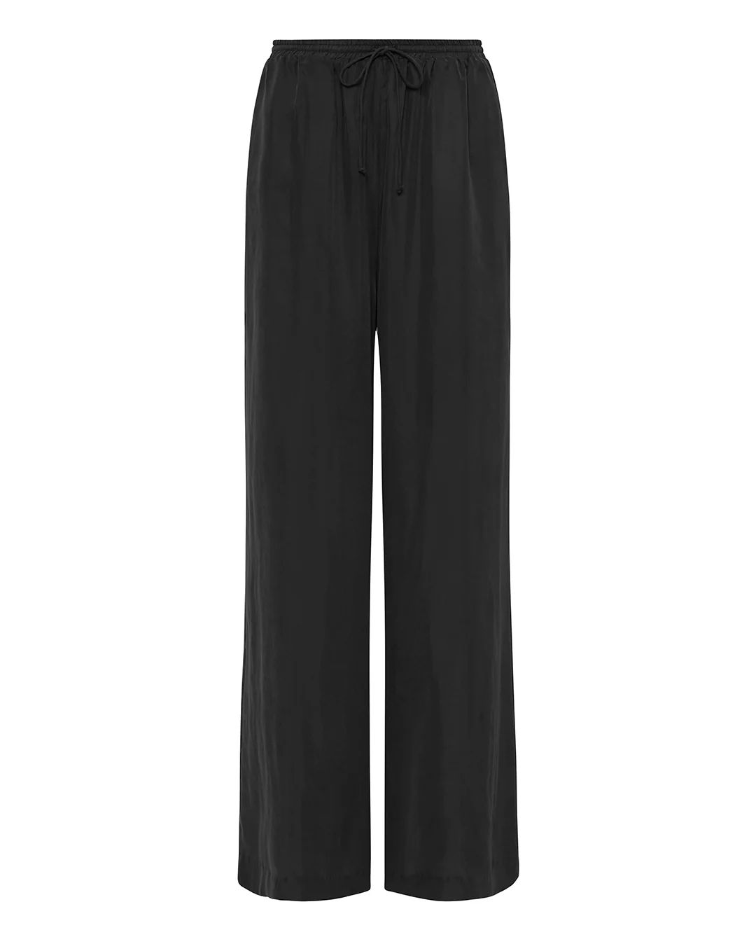 Dara Cupro Pant - Black - Image 6