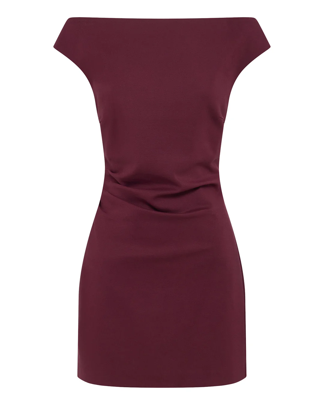 Ema Mini Dress - Merlot - Image 5