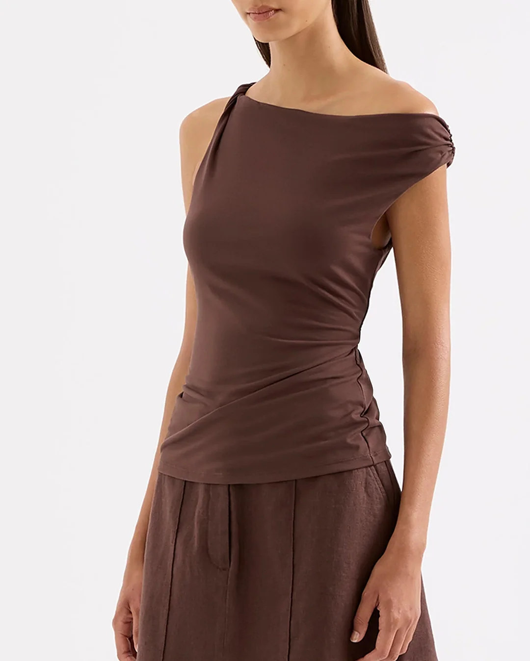 Kassias Top - Chocolate - Image 4