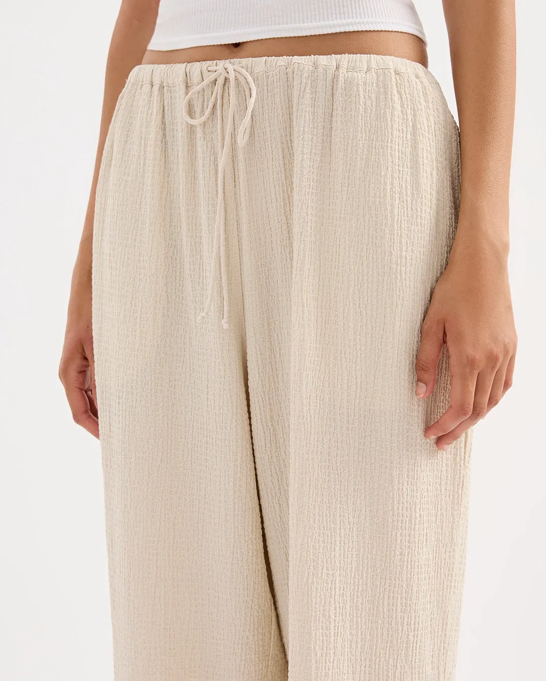 Palma Pants - Cream - Image 3