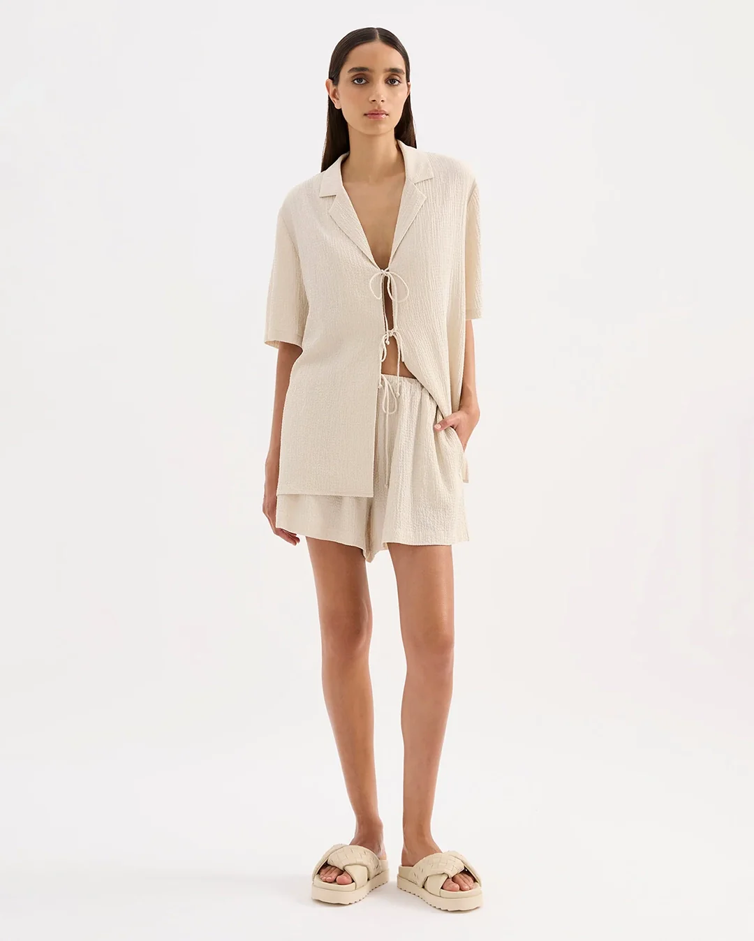 Palma Shorts - Cream - Image 2