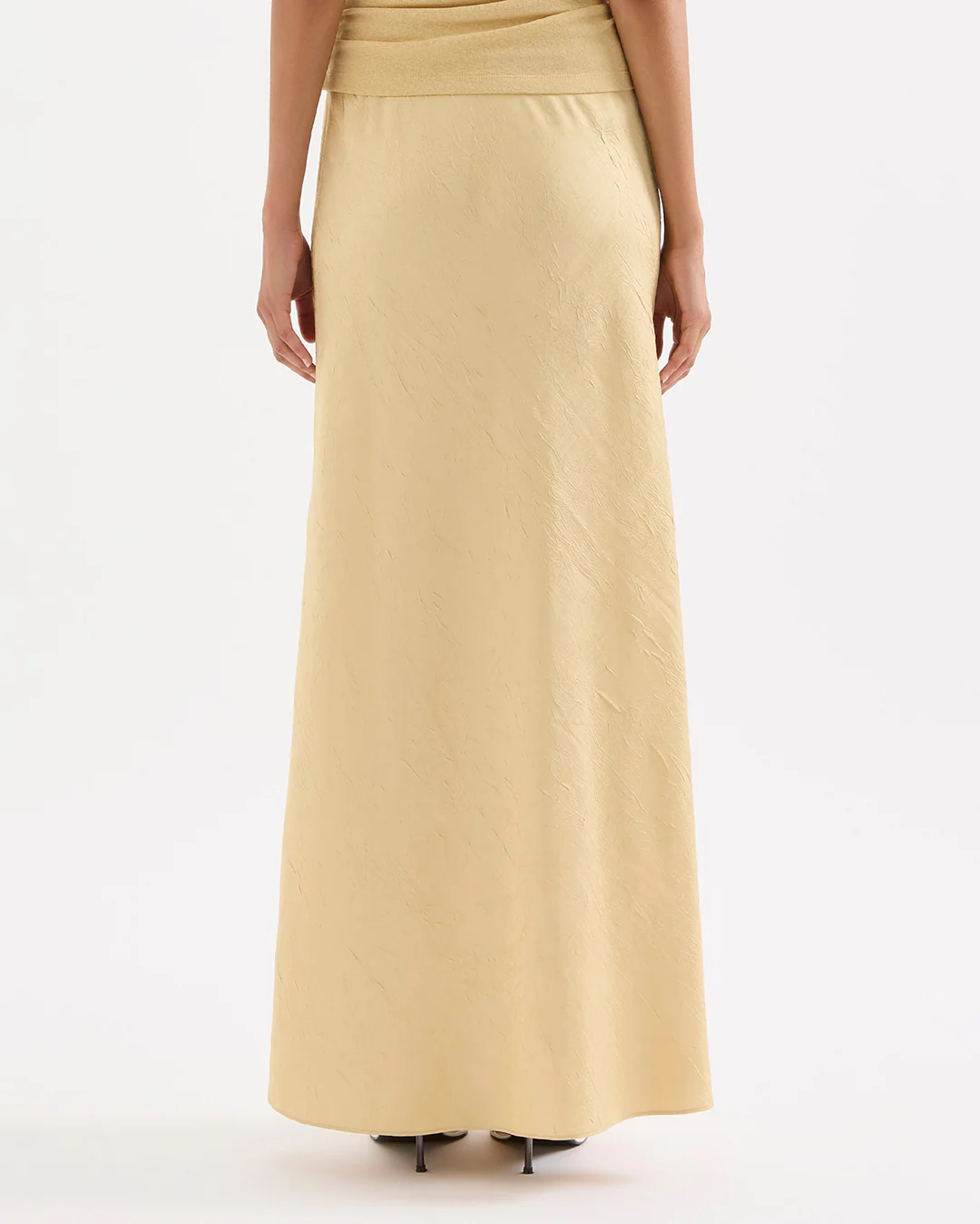 Pandora Maxi Skirt - Butter - Image 4