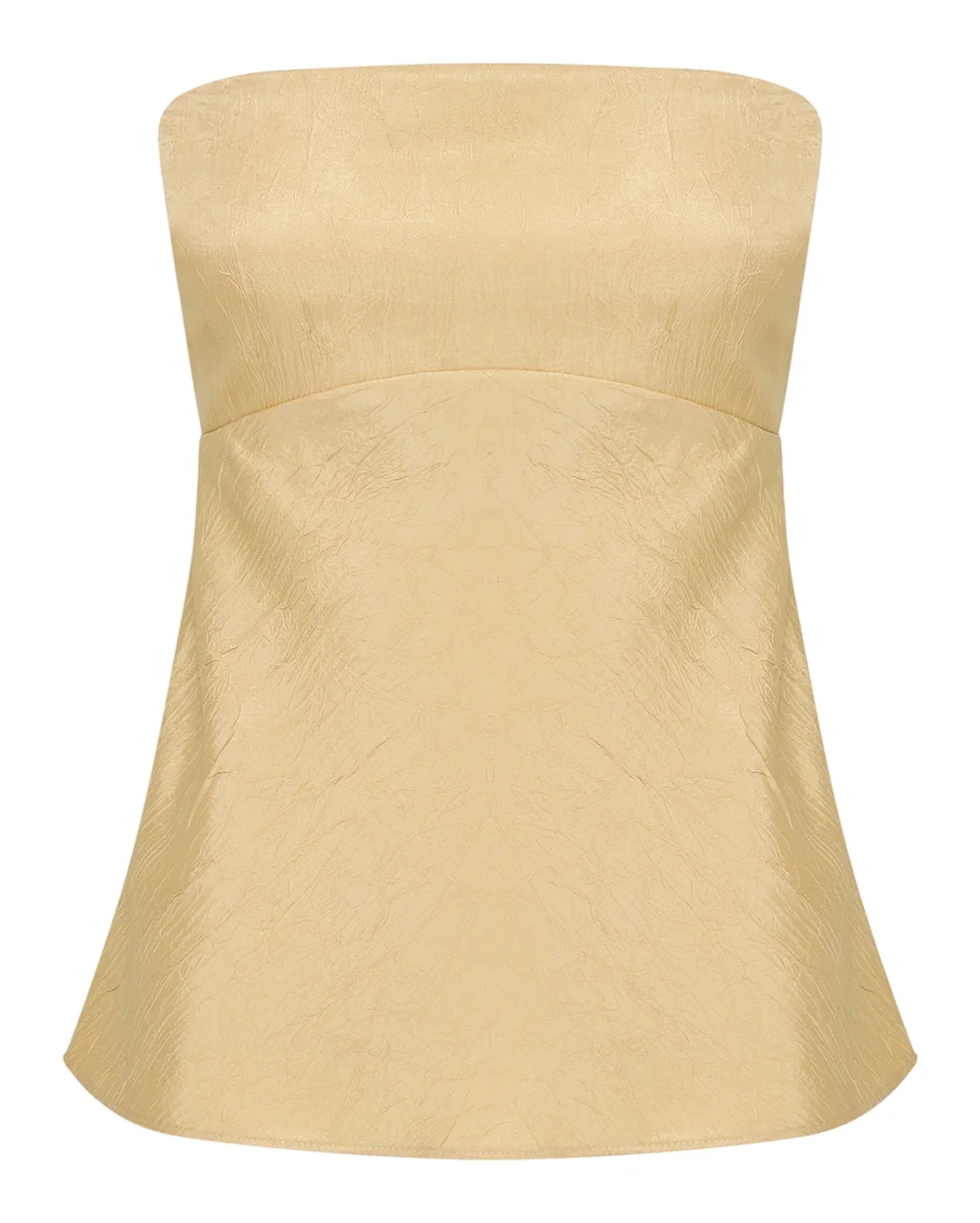 Pandora Strapless Top - Butter - Image 7