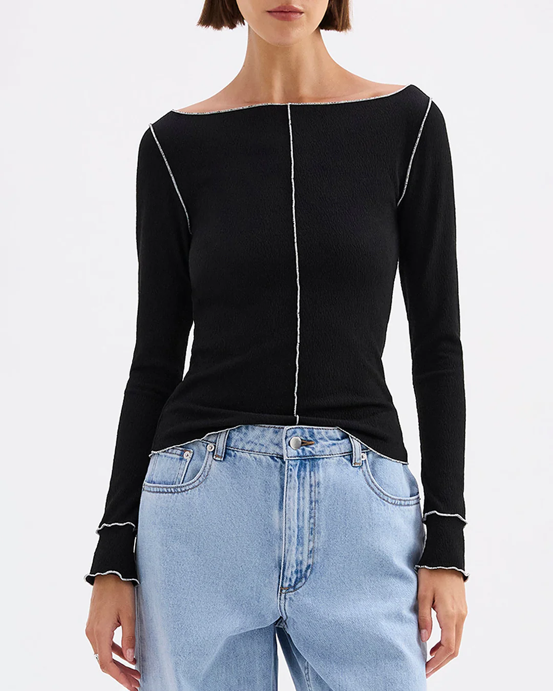 Ria Top - Black - Image 2