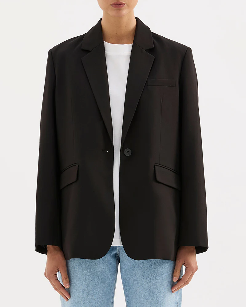 Orla Blazer - Black - Image 3