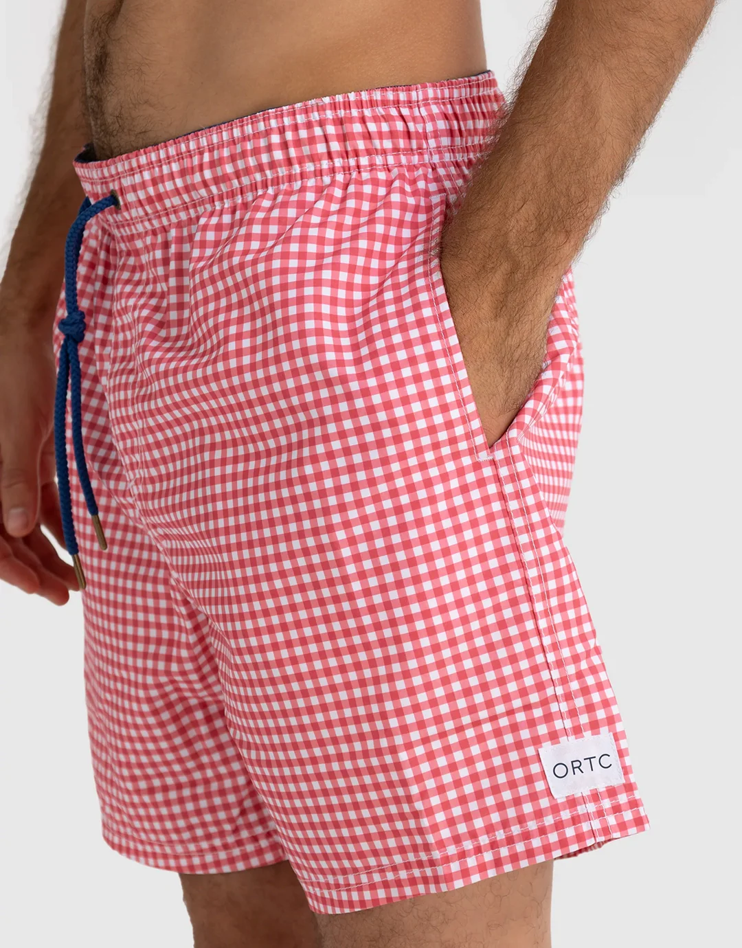 Horrocks Swim Shorts - Red - Image 5