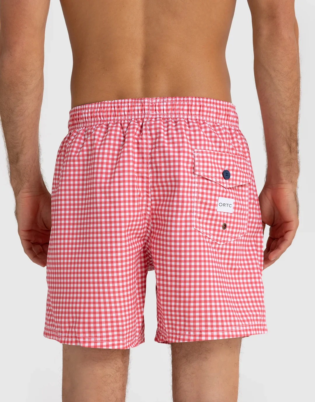 Horrocks Swim Shorts - Red - Image 6