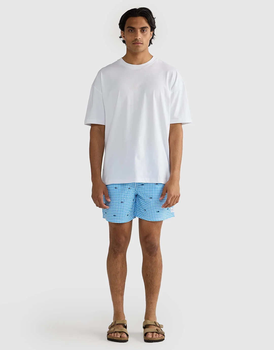 Noosa Swim Shorts - Blue - Image 8