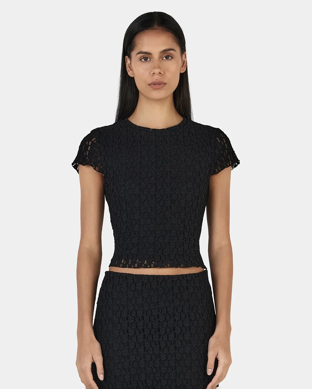 Elsa Baby Tee - Black