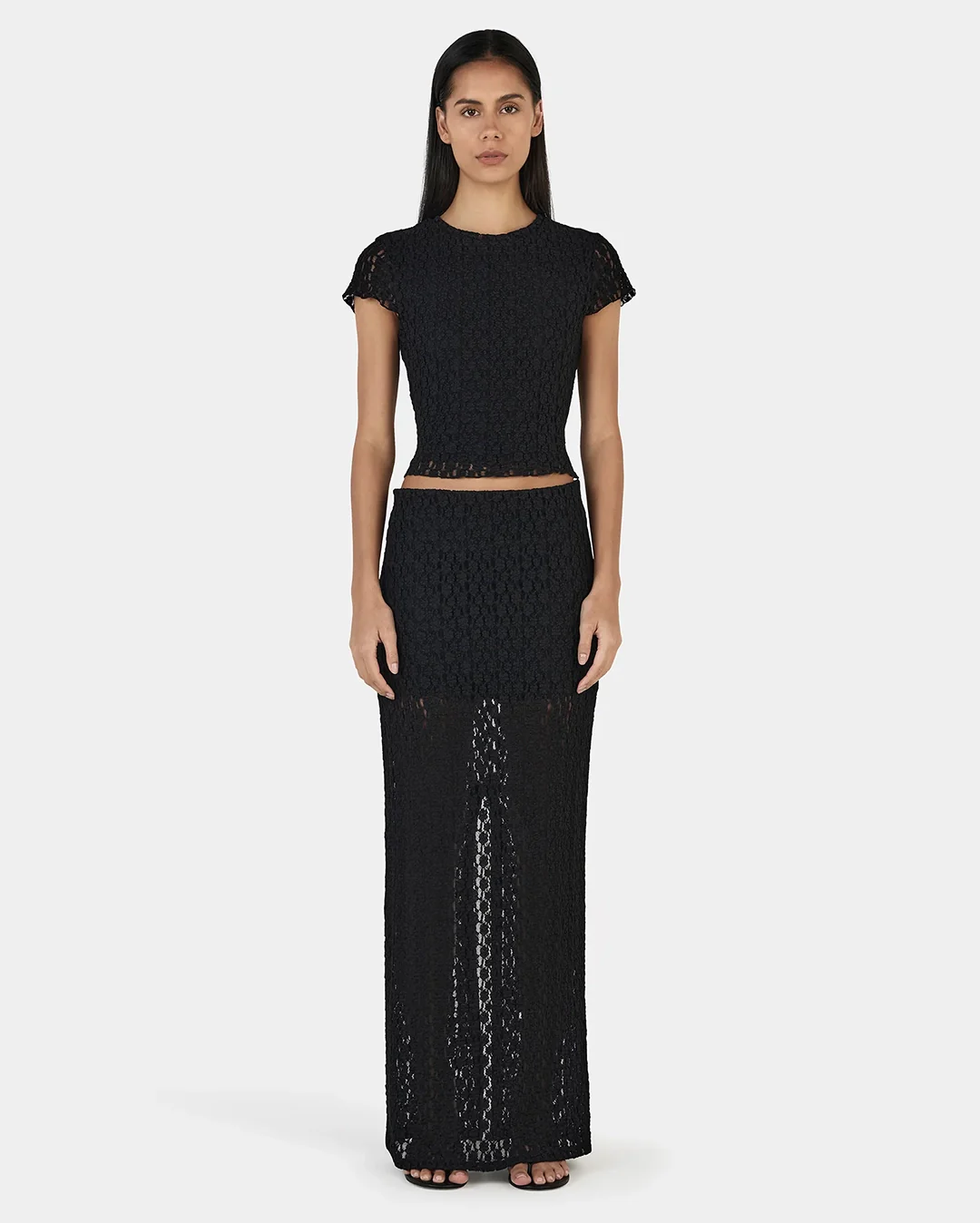Elsa Baby Tee - Black - Image 5