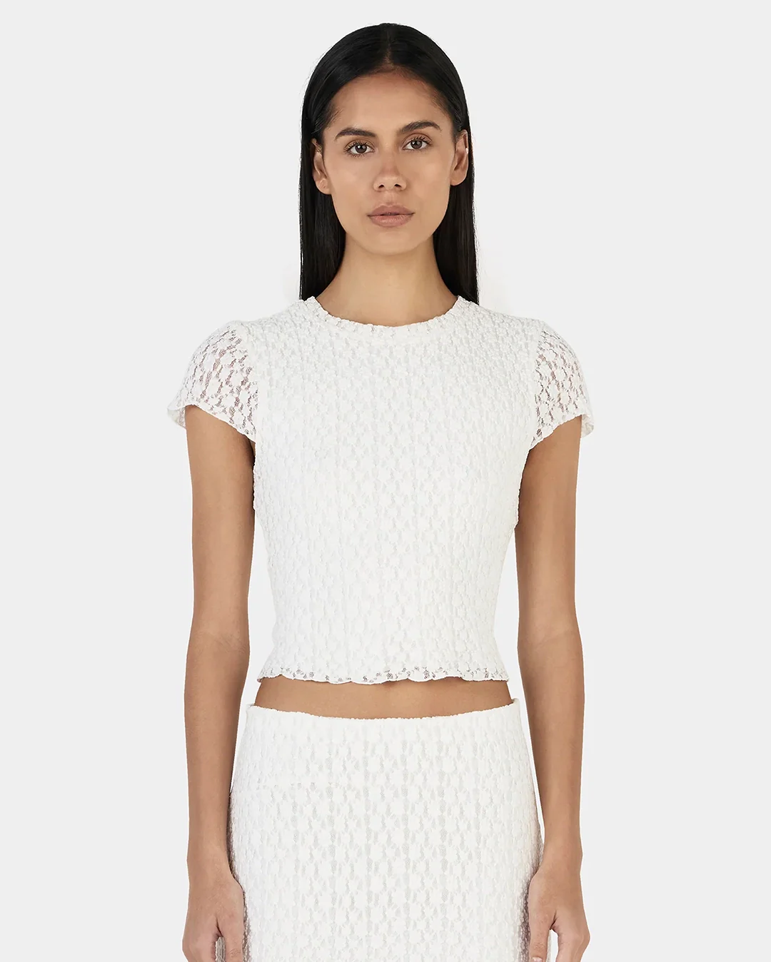 Elsa Baby Tee - Ivory