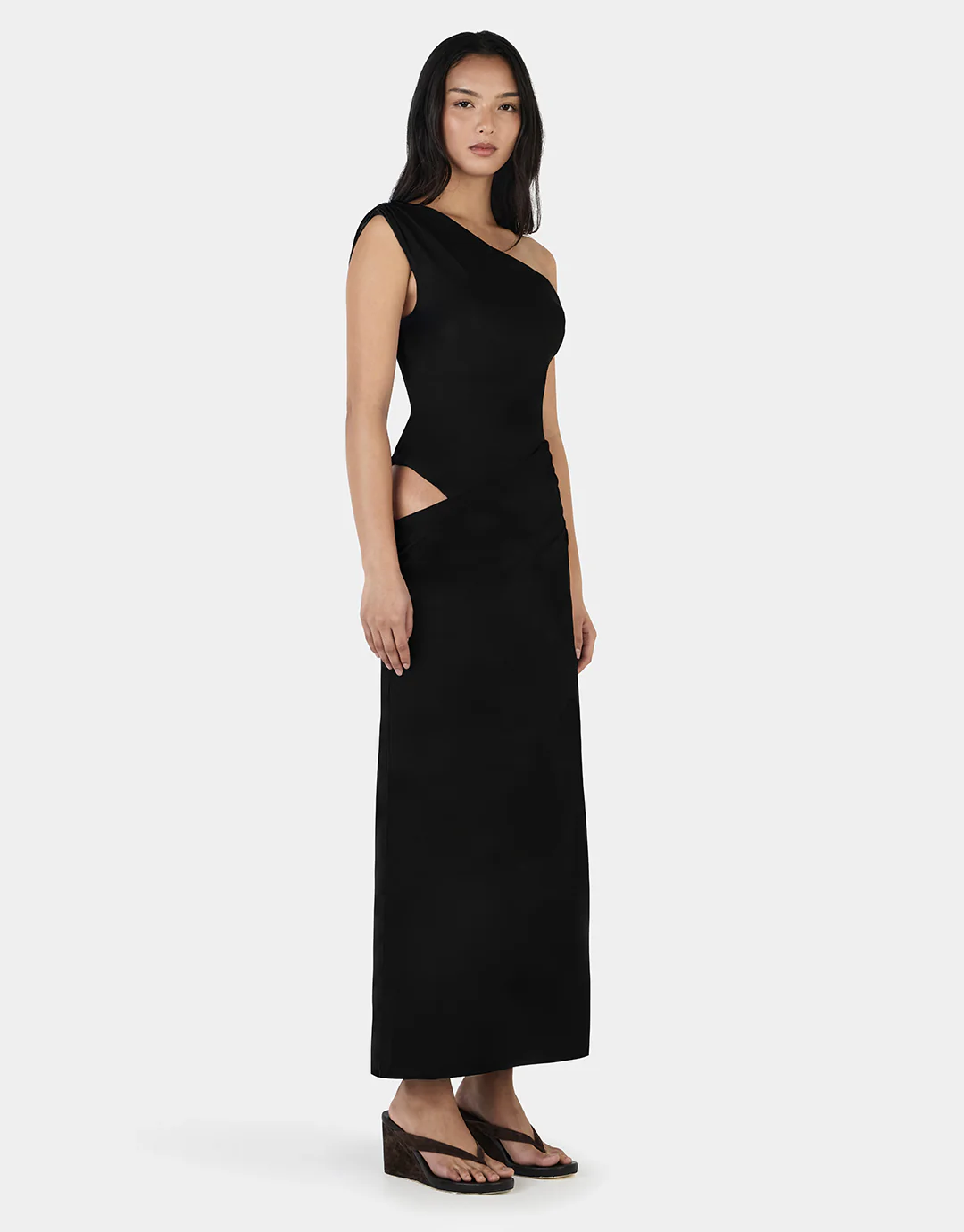 Layla Maxi Dress - Black - Image 2