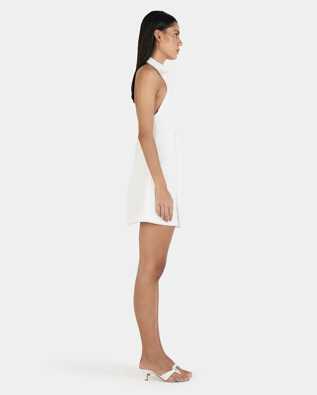Marissa Mini Dress  - Ivory - Image 2