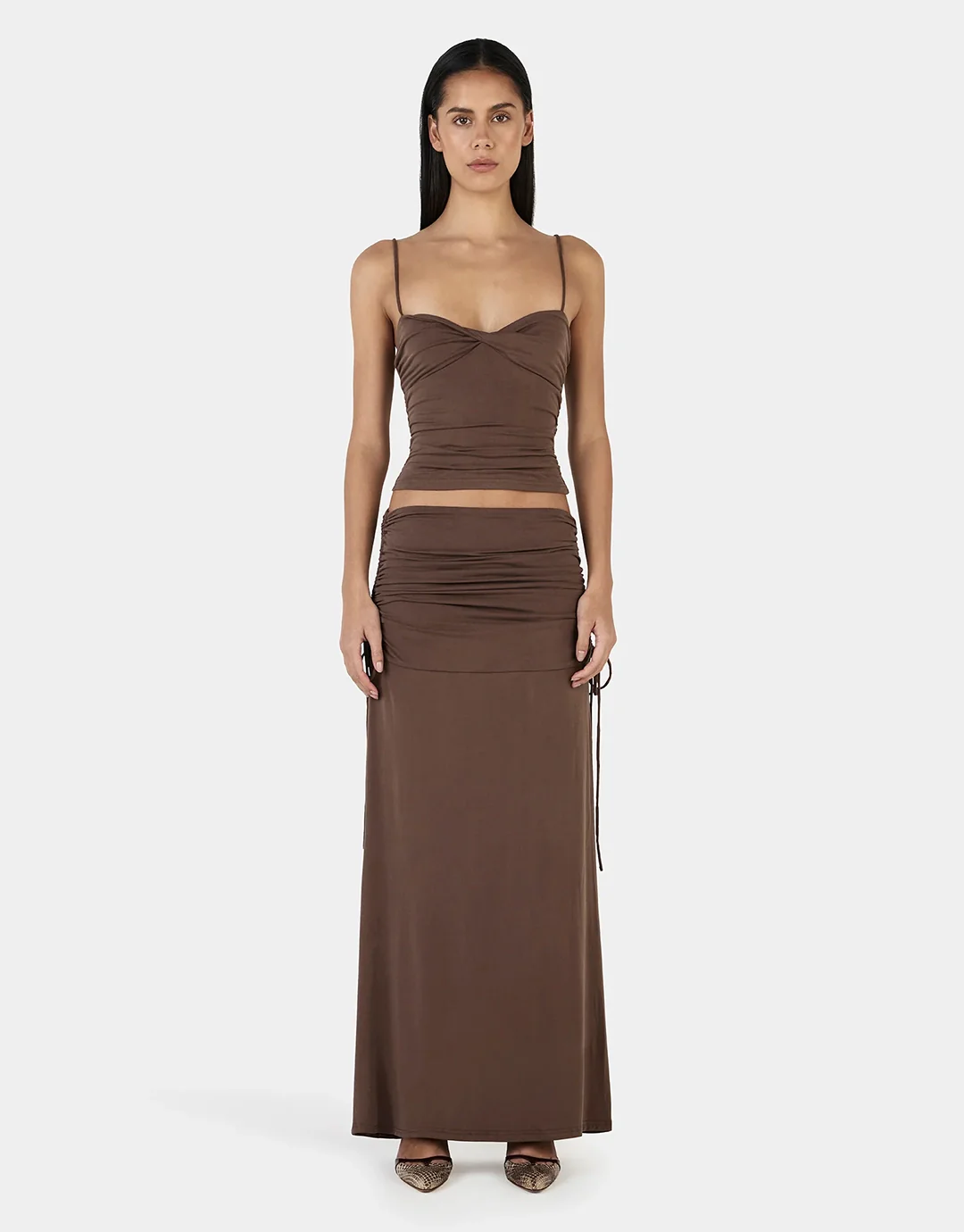 Norina Top - Chocolate - Image 3