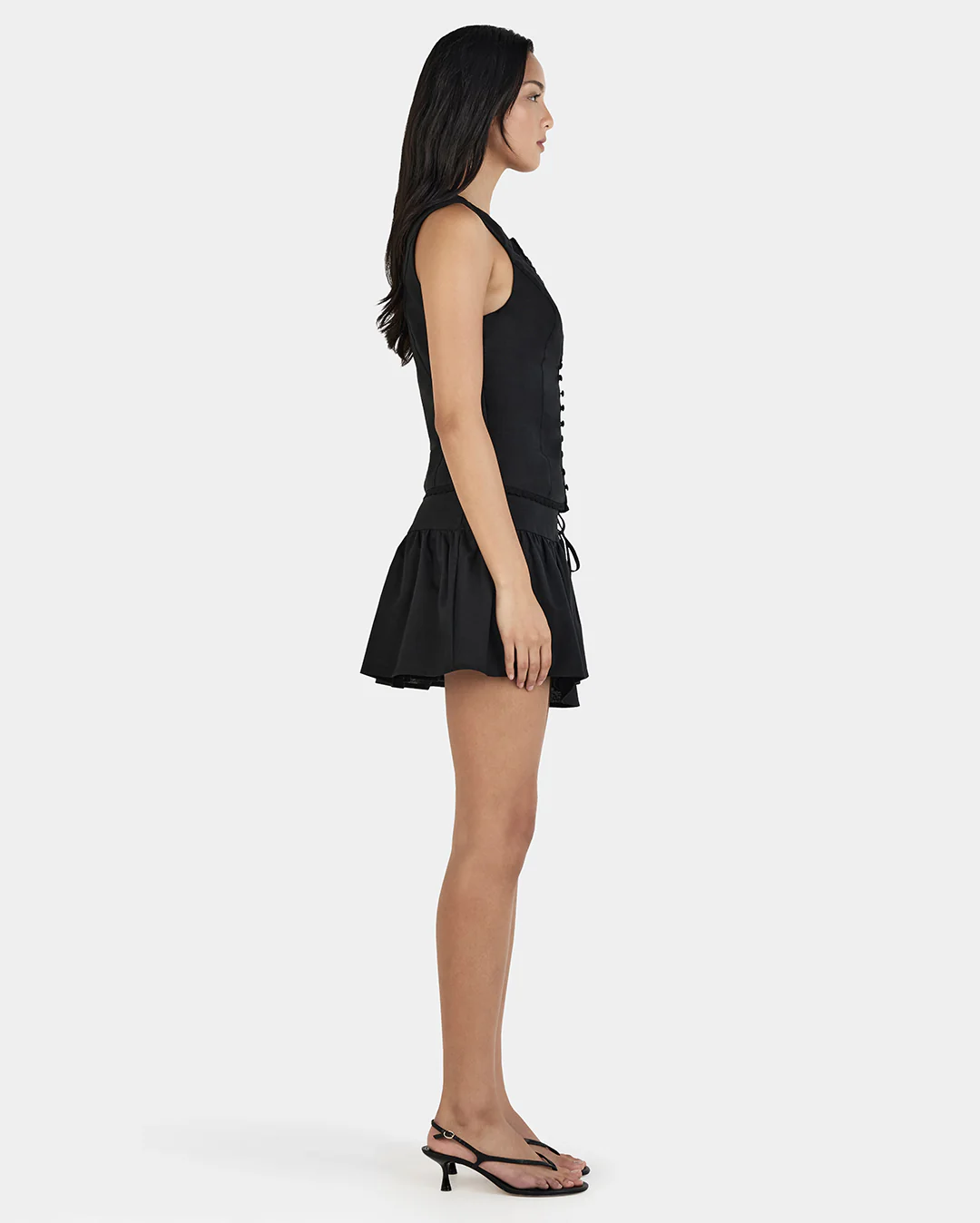 Tulisa Top - Black - Image 2