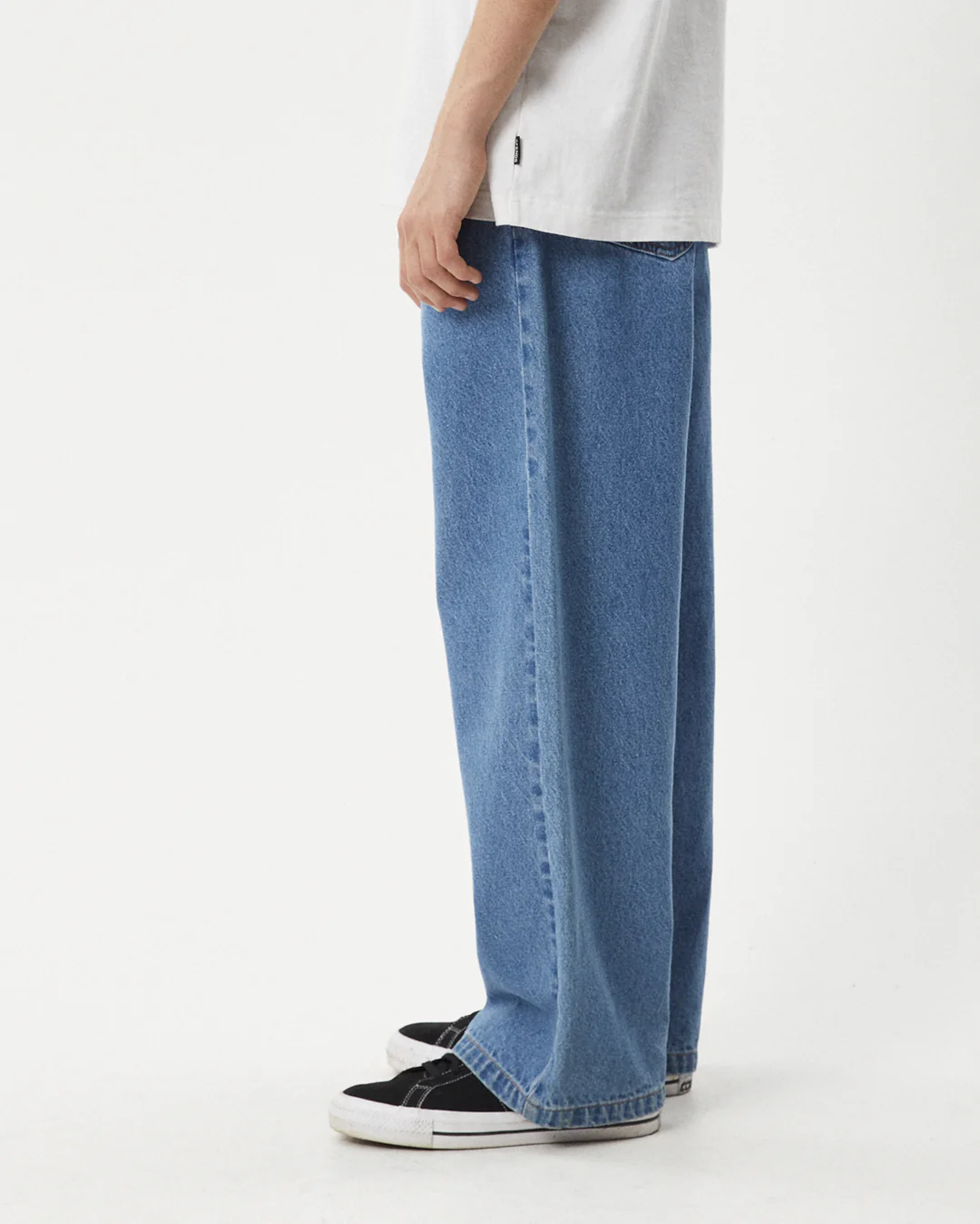 Pablo - Denim Baggy Jean - Worn Blue - Image 4