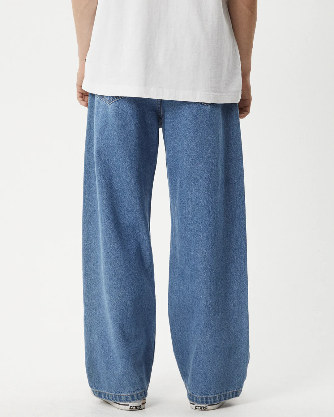 Pablo - Denim Baggy Jean - Worn Blue - Image 5