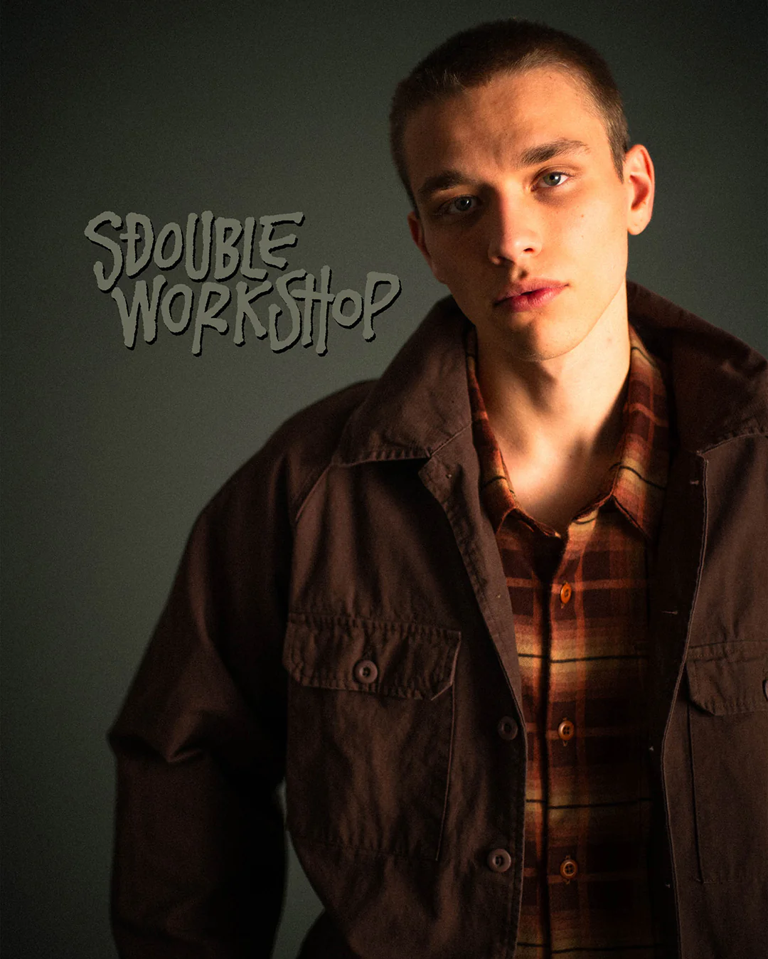 Pass Flannel Overshirt - Rust - Image 4