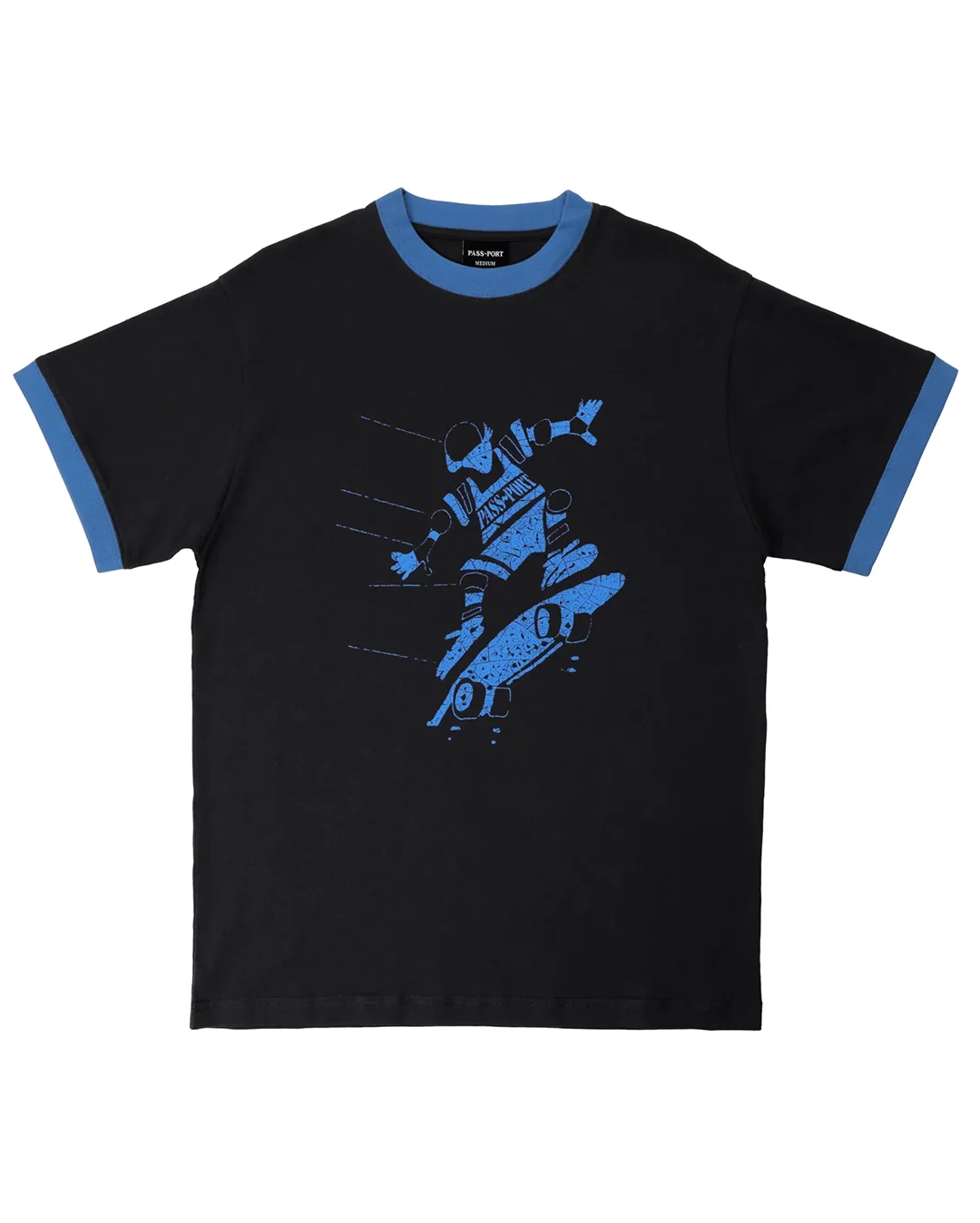 Cloncurry Ringer Tee - Black