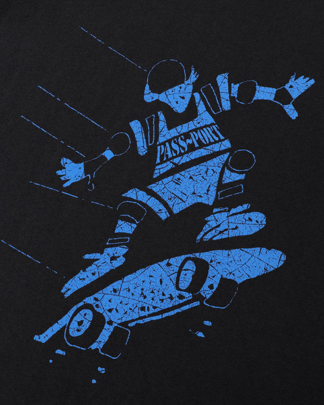 Cloncurry Ringer Tee - Black - Image 3