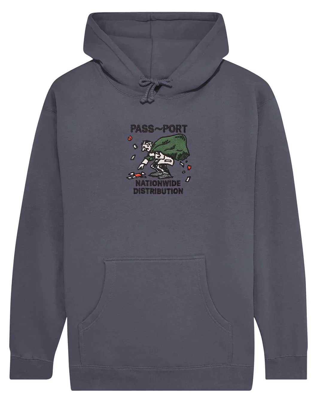Distribution Hoodie - Dusty Blue
