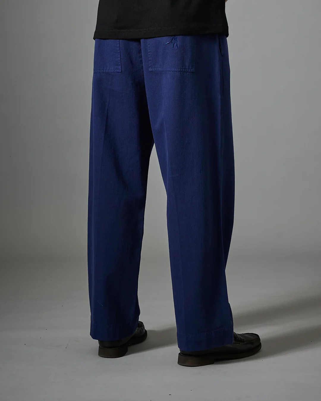 Herringbone Leagues Club Pant - Dark Indigo - Image 2