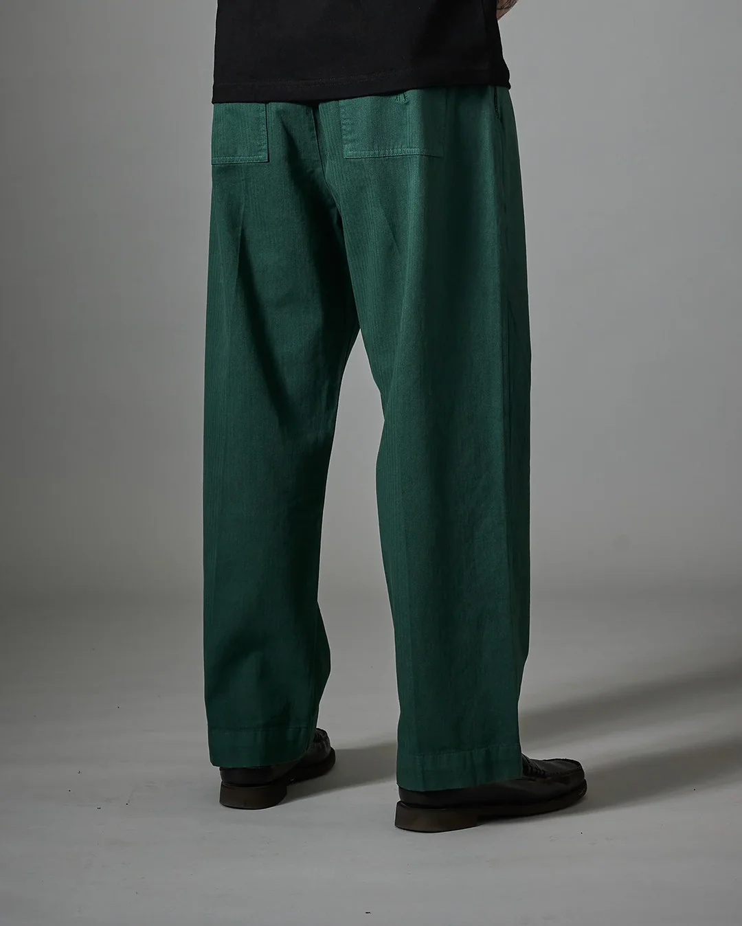 Herringbone Leagues Club Pant - Hunter Green - Image 2