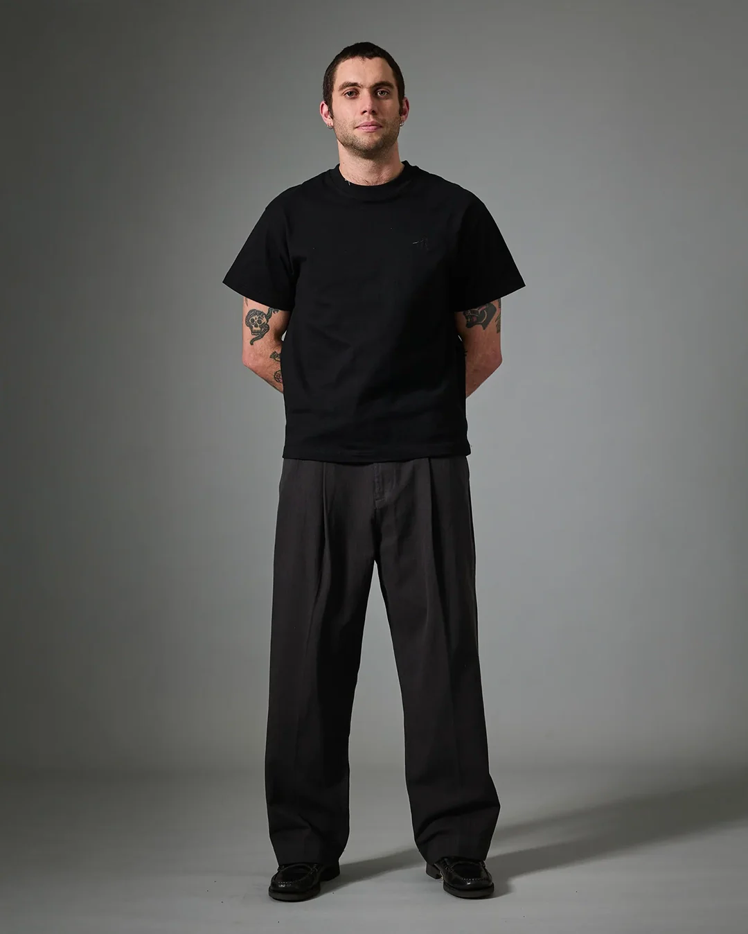 Herringbone Leagues Club Pant - Vintage Black - Image 3
