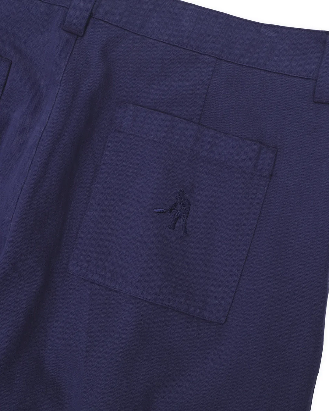 Herringbone Leagues Club Short - Dark Indigo - Image 5