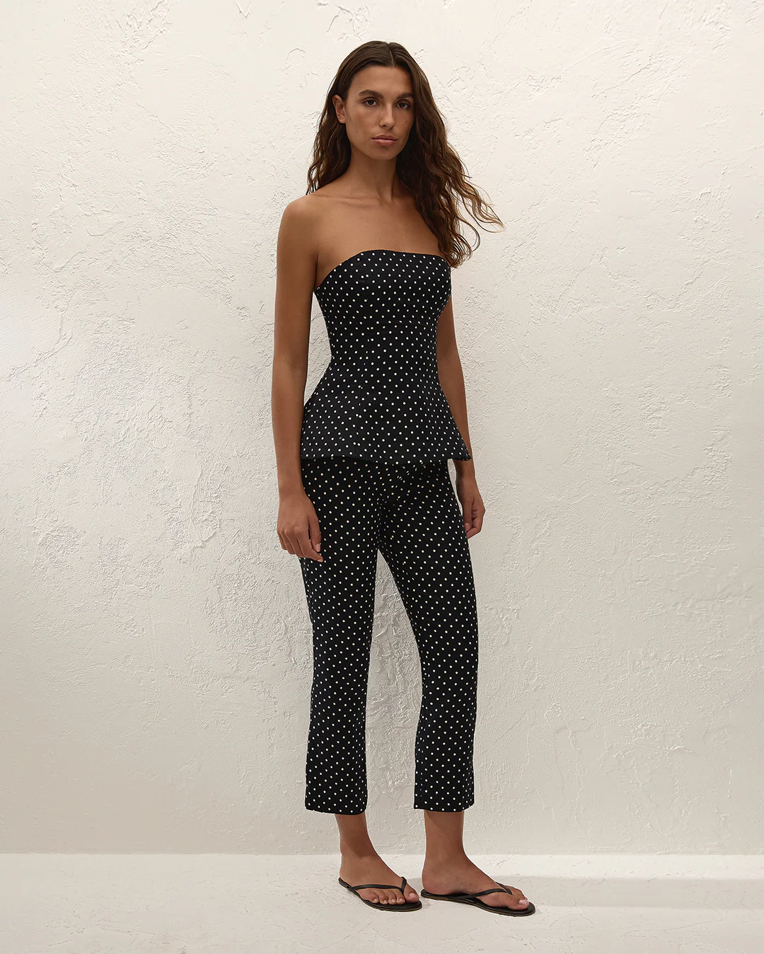 Petro Top - Lola Polka Dot - Black/Cream - Image 3